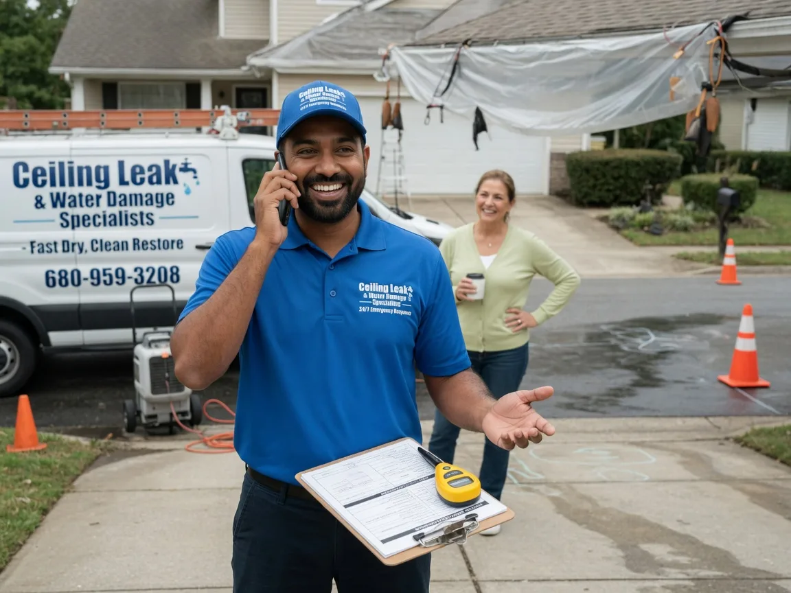 Ceiling Leak Cleanup Hartsel, CO FAQs